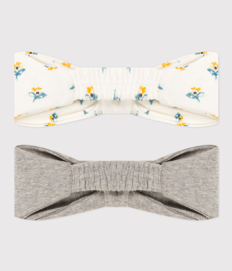 Babies' Cotton Headbands - 2-Pack multicolor