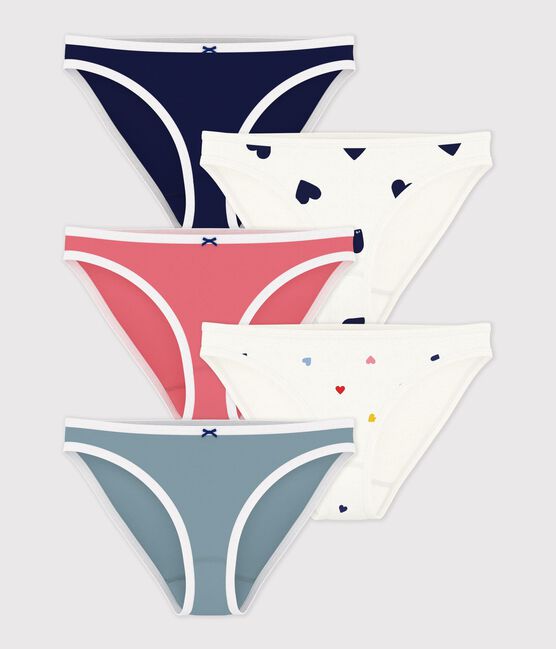 Pack of women's printed cotton pants variante 1