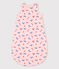 Babies' Printed Cotton Sleeping Bag MINOIS pink/MULTICO white