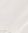 Babies' Long-Sleeved Roll Neck Cotton Bodysuit MARSHMALLOW white