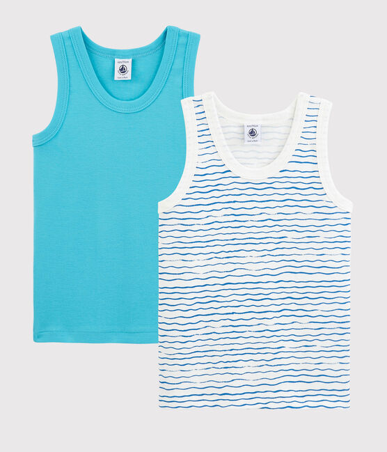 Boys' Ocean Blue Vests - 2-Pack variante 1