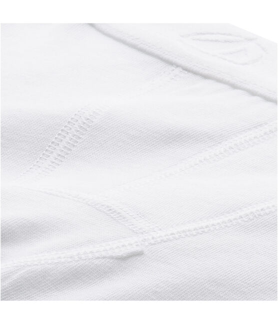 Plain boy's boxers ECUME white
