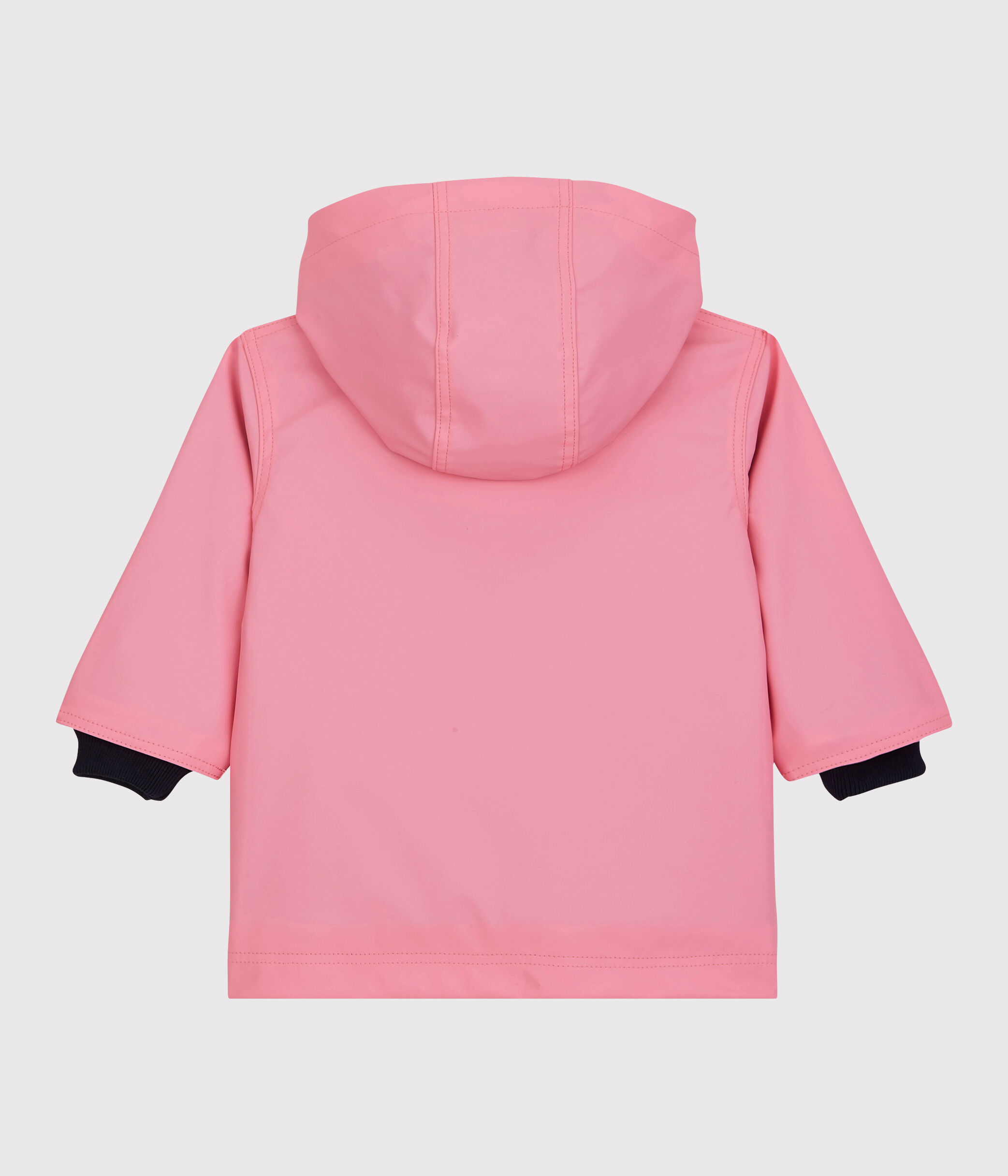 【タグ付き】PETIT BATEAU ピンク花柄アウター Babies' Iconic Raincoat PETAL | Petit Bateau