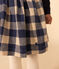 Girls' cotton flannel skater skirt INCOGNITO /AVALANCHE