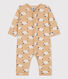 Babies' Sheep Themed Footless Cotton Sleepsuit
