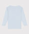 Long-sleeved cotton T-Shirt GOMME blue