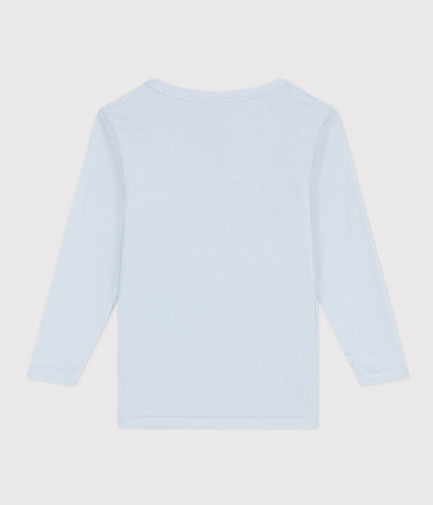 Long-sleeved cotton T-Shirt blue