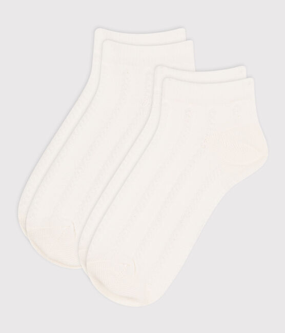 Children's Cotton Jersey Plain Socks - 2-Pack variante 1