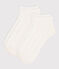 Children's Cotton Jersey Plain Socks - 2-Pack variante 1