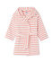 Children's Terry Bathrobe LAIT white/MERVEILLE pink