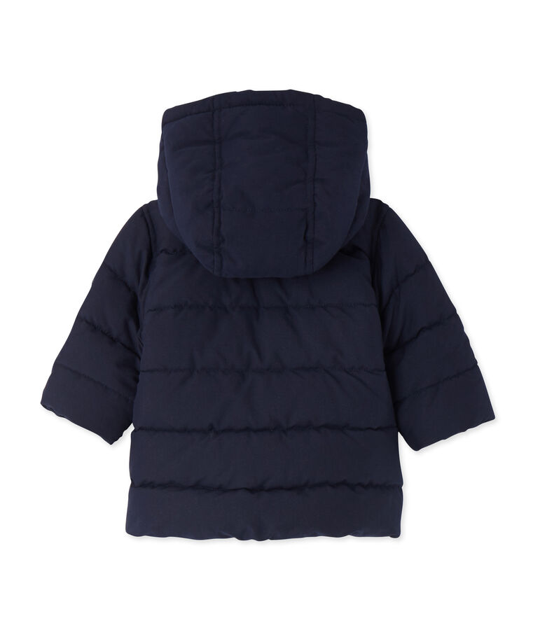 Baby boy's padded jacket blue