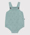 Babies' rompers knitted in a pretty pattern and with straps PAUL green