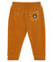 Baby Boys' Ribbed Velour Knit Trousers CUIVRE brown