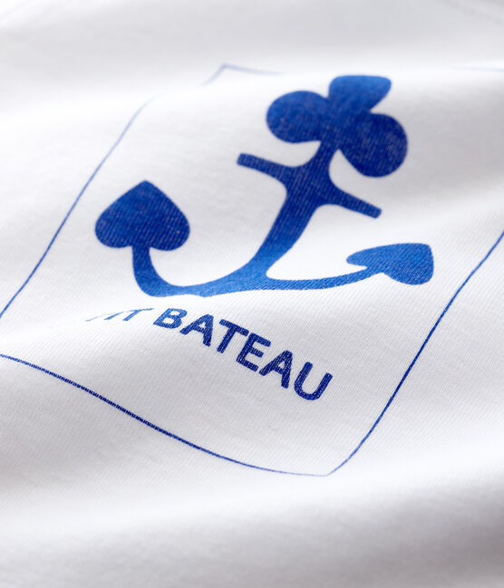 Baby boy's t-shirt ECUME white
