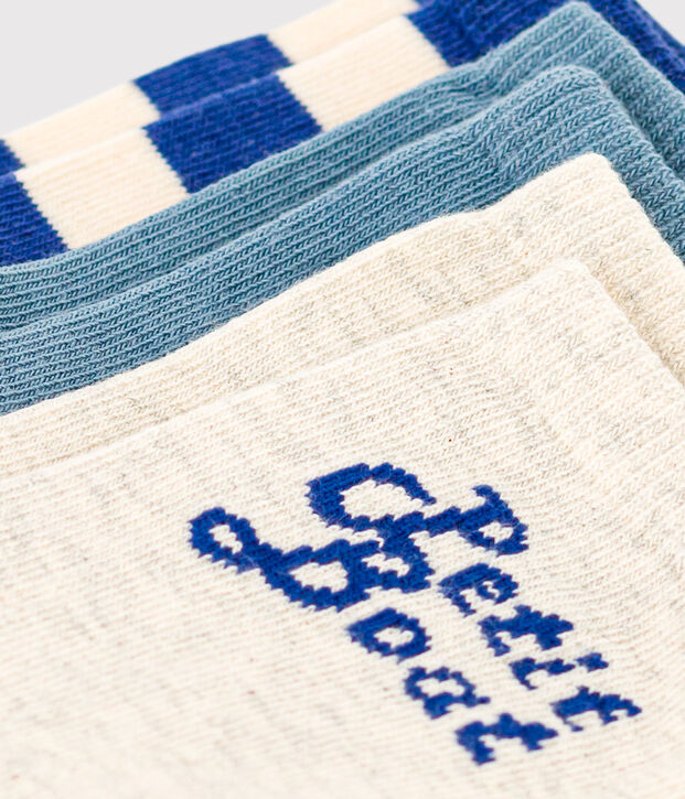 Children's Unisex Petit Boat Socks - 3-Pack multicolor