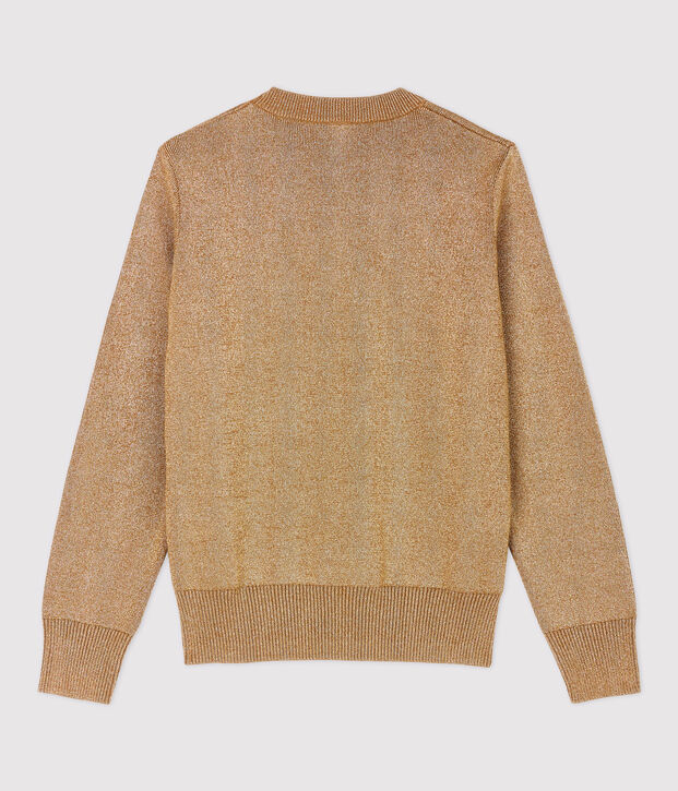 Women's Gold Breton Cotton Jumper brown/yellow