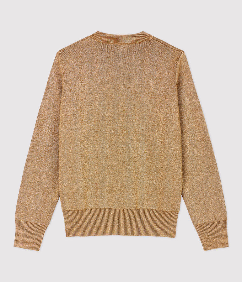 Women's Gold Breton Cotton Jumper brown/yellow