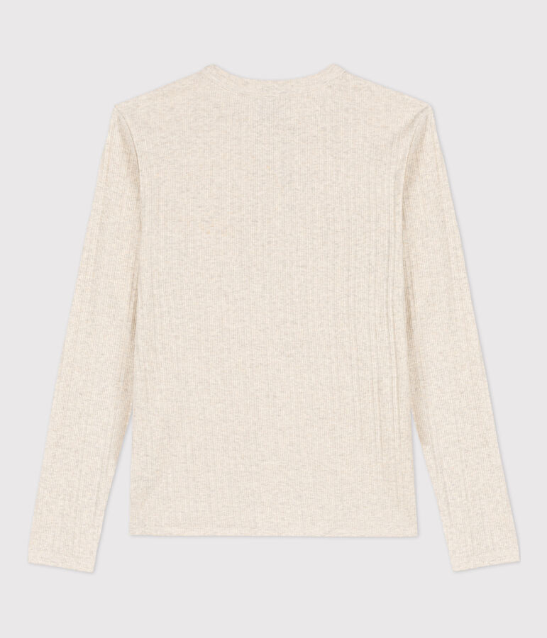 Women's Henley T-Shirt beige