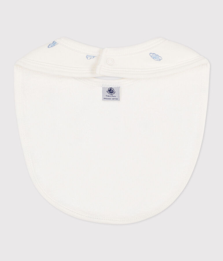 Printed Cotton Bib white/multicolor