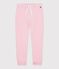 Children's plain cotton jogging bottoms MARQUISE pink
