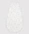Babies' Colourful Animal Patterned Organic Cotton Sleeping Bag MARSHMALLOW white/MULTICO white