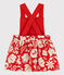 Babies' Sleeveless Patterned Quilted Tube Knit CASIMIR /AVALANCHE