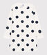 Girls' Dot Pattern Organic Cotton Nightdress