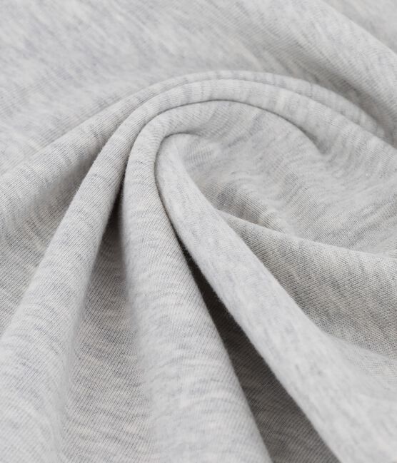 Women's Iconic Cotton Cocotte Stitch Undershirt BELUGA CHINE grey