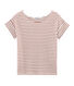 Women's short-sleeved linen t-shirt