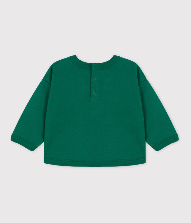 Babies' Cotton Sweatshirt green