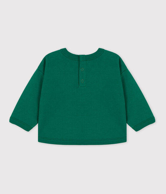 Babies' Cotton Sweatshirt EVERGREEN green
