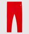 Babies' Organic Cotton Leggings PEPS red