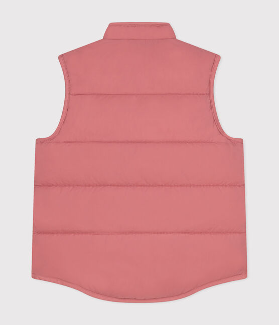 Children's Sleeveless Quilted Padded Jacket ROSEWOOD pink