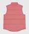 Children's Sleeveless Quilted Padded Jacket ROSEWOOD pink