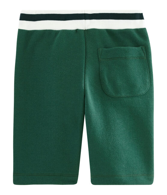 Boys' Fleece Bermuda Shorts SOUSBOIS green