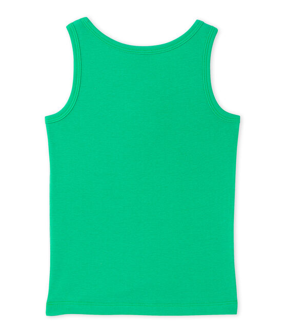 Girls' vest top Flag green