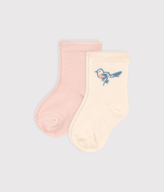 Babies' Bird Patterned Socks - 2-Pack variante 1