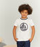 Boys' Short-sleeved T-shirt MARSHMALLOW white