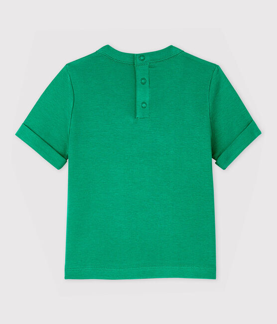 Baby Boys' Short-Sleeved Cotton T-Shirt GAZON green