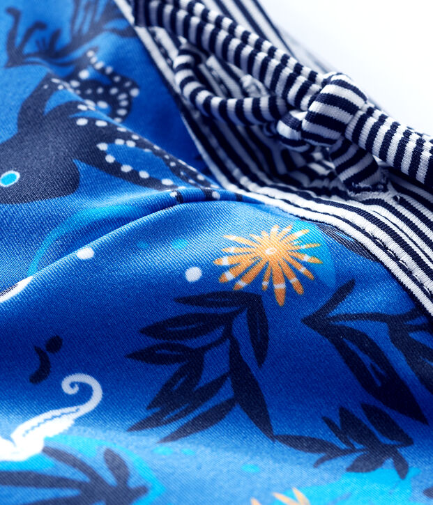 Baby Boys' Eco-Friendly Swim Shorts blue/multicolor