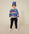 Boys' fleece sweatshirt AVALANCHE red/AURORA