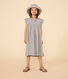 Girls' Sleeveless Printed Cotton Gauze Dress