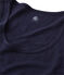 Women's linen vest top SMOKING blue