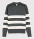 Women's Navy Cotton Pullover