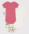 Short-Sleeved Cotton Explorer Bodysuits - 3-Pack variante 1