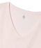 Women's Short-Sleeved V-Neck T-Shirt FLEUR pink