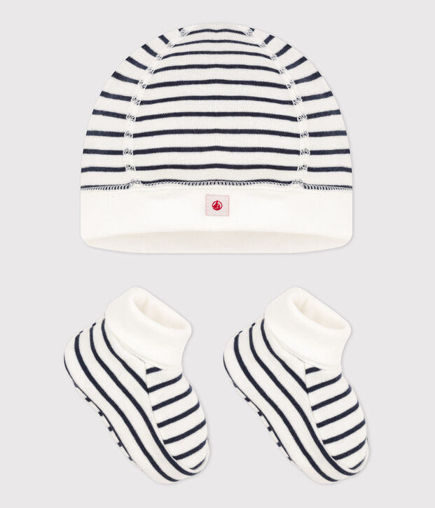 Babies' Sailor Striped Organic Cotton Breton Top - 2-Pack multicolor