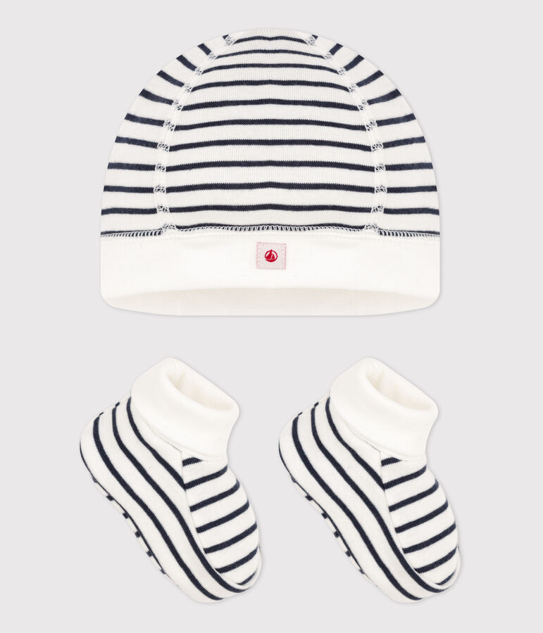 Babies' Sailor Striped Organic Cotton Breton Top - 2-Pack multicolor