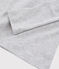 Women's iconic round neck T-shirt BELUGA CHINE grey