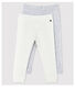 Baby Girls' Cotton Leggings - 2-Pack